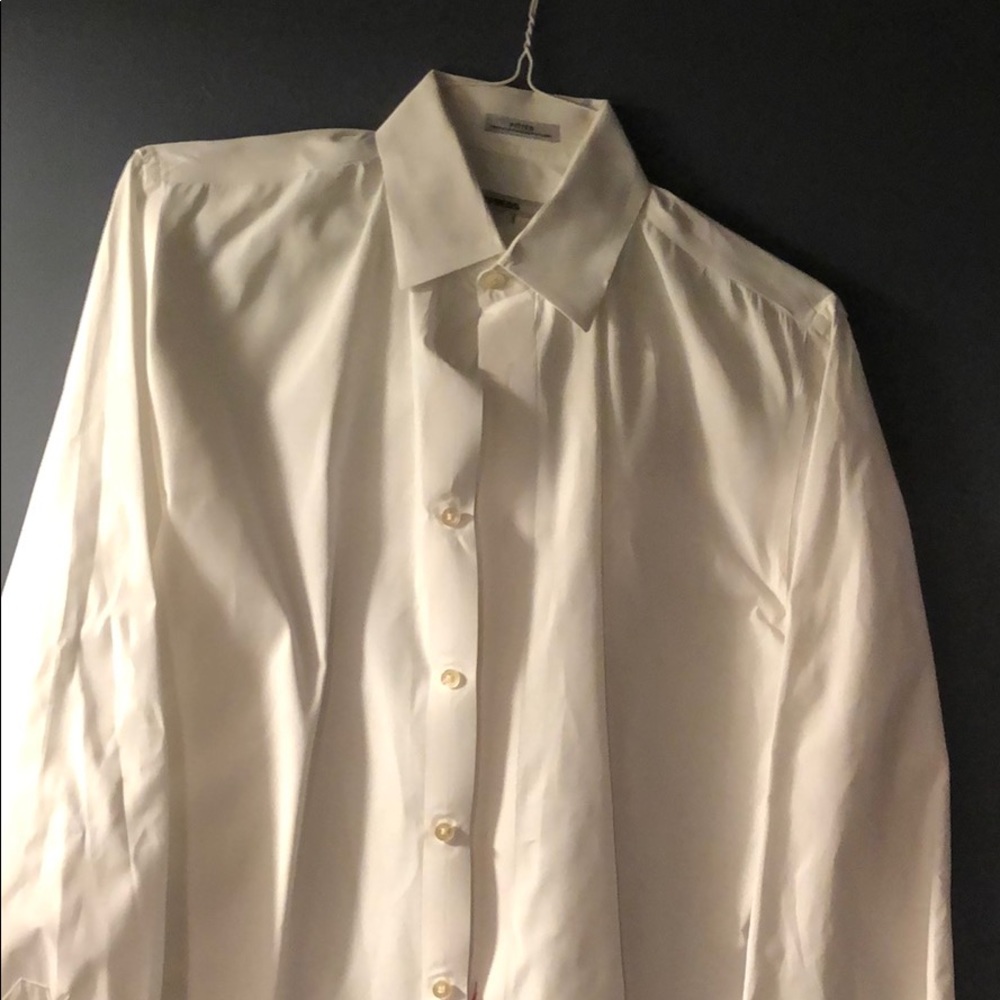 Men’s express white dress shirt